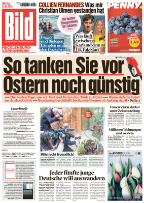 Cover of BILD Mecklenburg