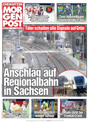 Cover of Chemnitzer Morgenpost