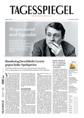 Cover of Der Tagesspiegel