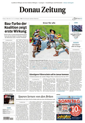 Cover of Donau Zeitung