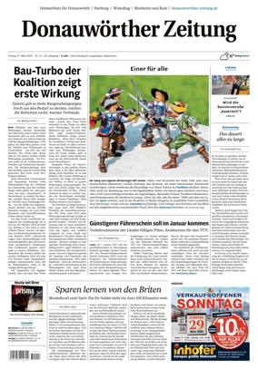 Cover of Donauwoerther Zeitung