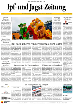 Cover of Ipf- und Jagst-Zeitung