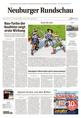 Cover of Neuburger Rundschau