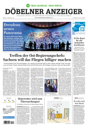 Cover of Sachsische Zeitung (Dobeln)