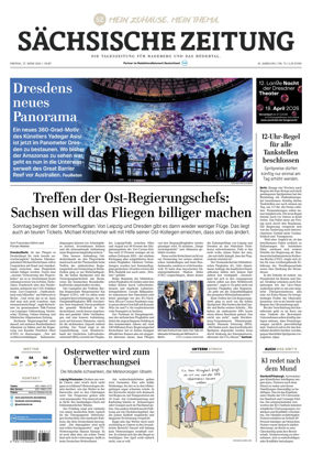 Cover of Sachsische Zeitung (Rodertal)