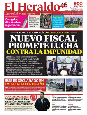 Cover of Diario El Heraldo