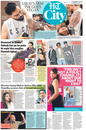 Cover of Hindustan Times (Chandigarh) - City