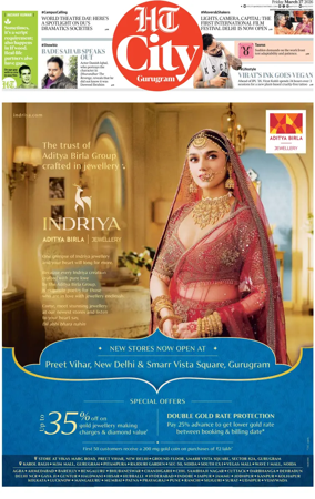 Cover of Hindustan Times (Gurgaon) - City