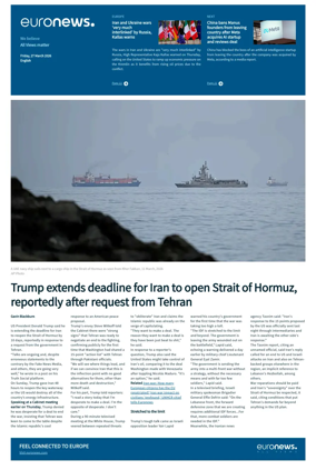 Cover of EuroNews (English Edition)