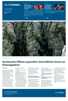 Cover of Euronews (German Edition)