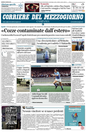 Cover of Corriere del Mezzogiorno (Campania)