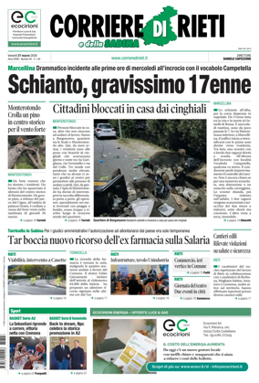 Cover of Corriere di Rieti