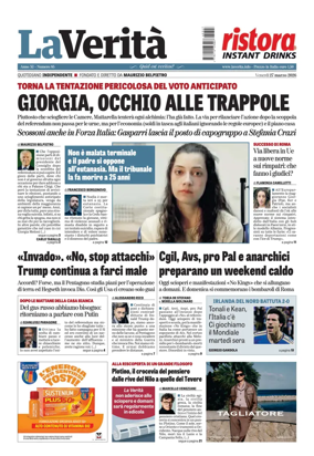 Cover of La Verita (Italia)