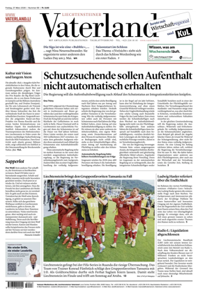 Cover of Liechtensteiner Vaterland