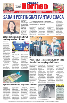 Cover of Utusan Borneo (Sabah)