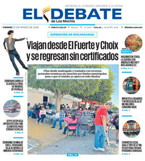 Cover of El Debate de Los Mochis