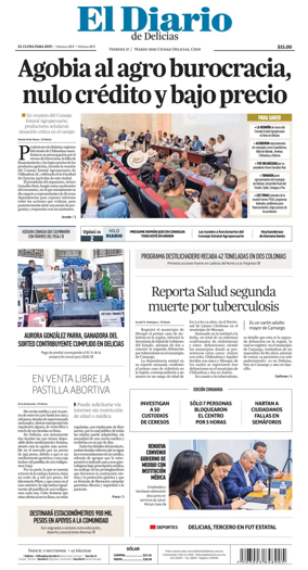 Cover of El Diario de Delicias