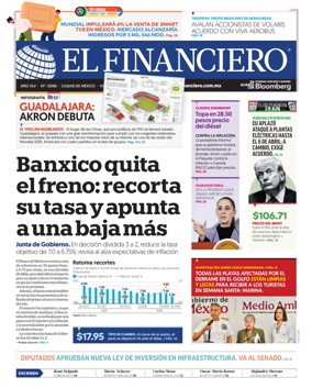 Cover of El Financiero