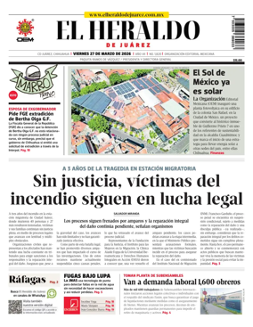 Cover of El Heraldo de Juarez