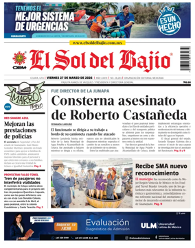 Cover of El Sol de Bajio