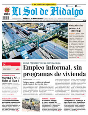 Cover of El Sol de Hidalgo
