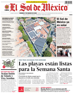 Cover of El Sol de Mexico