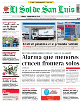 Cover of El Sol de San Luis Potosi