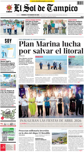 Cover of El Sol de Tampico