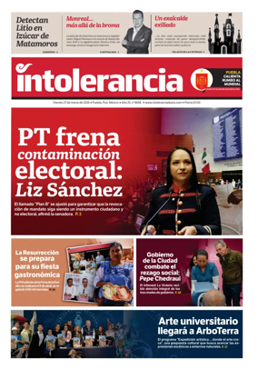 Cover of Intolerancia Diario
