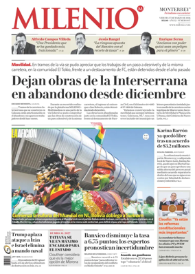 Cover of Milenio Monterrey