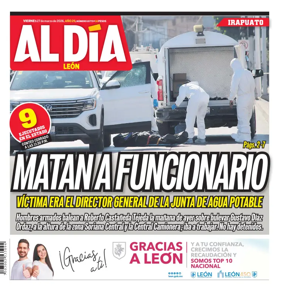 Cover of Periodico Al Dia (Leon)
