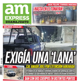 Cover of Periodico AM Express (Guanajuato)