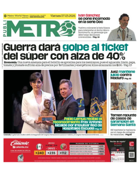 Cover of Publimetro Guadalajara