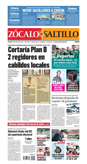 Cover of Zocalo Saltillo