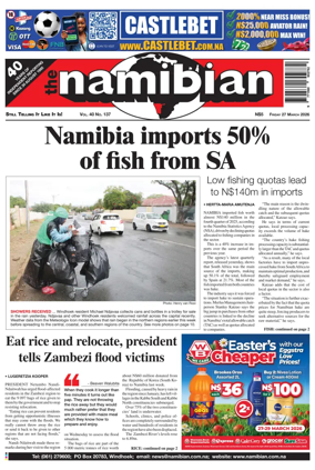 Cover of The Namibian