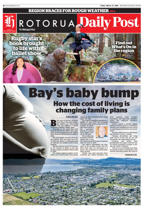 Cover of Rotorua Daily Post