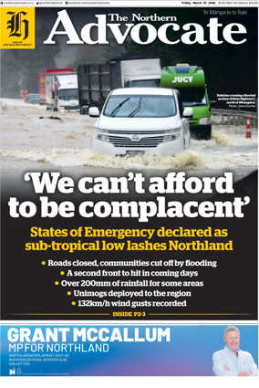 Cover of The Northern Advocate