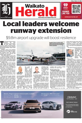 Cover of Waikato Herald