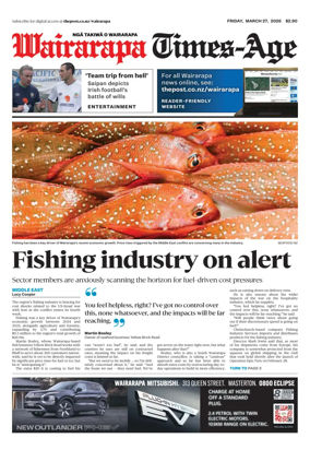 Cover of Wairarapa Times-Age (NZ)