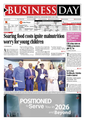 Cover of Business Day (Nigeria)