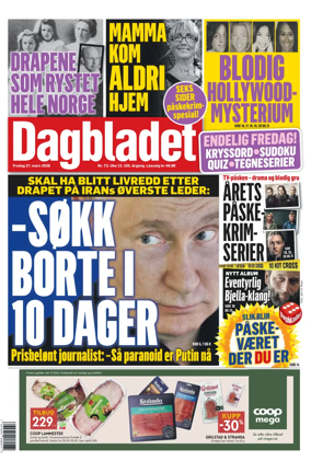 Cover of Dagbladet