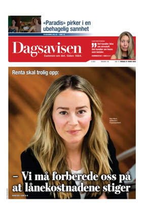 Cover of Dagsavisen