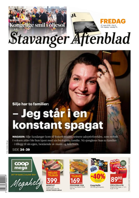 Cover of Stavanger Aftenblad