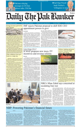 Cover of The Pak Banker