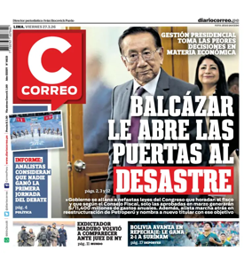 Cover of Diario Correo