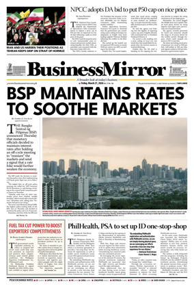 Cover of BusinessMirror