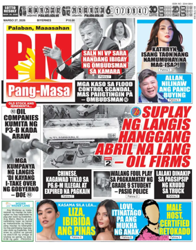 Cover of PM Pang-Masa