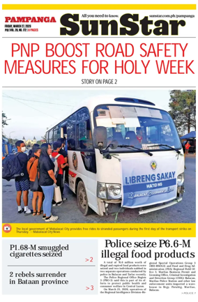 Cover of Sun.Star Pampanga