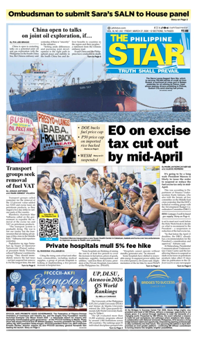 Cover of The Philippine Star