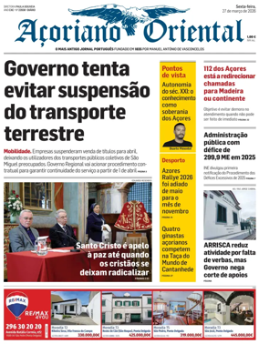 Cover of Acoriano Oriental